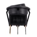 12V LED Inverter Rocking Rocker Switch ON-OFF for BOAT with Car Speaker Audio Amplifier Circuit Stereo Receiver Module. 