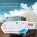 1 PCS USB Temperature Data Logger Disposable Recorder 14400 Points USB Report 60 Days IP65.