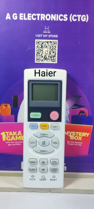 Haier%20Air-conditioner%20Remote.%20-%20Image%202