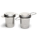 【original】 Stainless Steel Tea Infuser Silver Mesh Kitchen Accessories Safe Density Reusable Tea Strainer Herb Tea Tools Acces ANLAN.