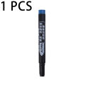 1/5/10Pcs Oil Based Ink Permanent Color Marker Pen Bold Fine Drawing Painting Black Blue Red For Fabric Wood Marking Pens Car Decoration Graffiti. 