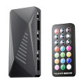 TEUCER LP-6P ARGB/PWM 3 IN 1 Controller Wireless Remote Control Fan Hub Temperature Controlled PWM ARGB Controller Hub Adapter. 