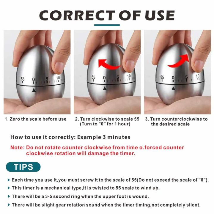 %E3%80%90YIYANGMAOYI111%E3%80%91Chef%20Cooking%20Timer%20Kitchen%20Stainless%20Steel%2060%20Mechanical%20Clock%20Time%20Clock%20Countdown%20-%20Image%203