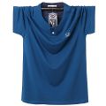 Plus Size 5XL 6XL Men Big Tall T-shirt Short Sleeves Oversized Tshirt Cotton Male Large Top Tee Summer Elastic Force Clothes Men. 