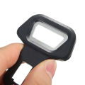 1pcs Black Car Seat Belt Clip Extenders Safety Seatbelt Buckle Plug Car bottle opener bottle opener hot sell.