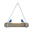 RARE OCEANS Bird Feeder Hanging Bamboo Bird Feeder for Birds.