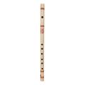 Combo of Bamboo D Medium Flute for Beginner Series and Flute Bag - Natural.
