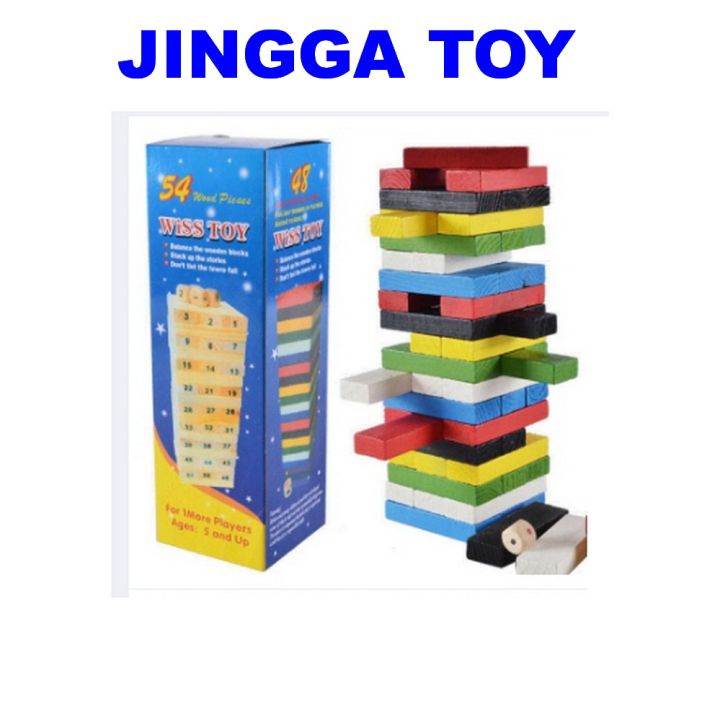 Wooden%20Wiss%20Toy%20JINGGA%20Stacking%20Building%20Game%20with%20Dices%2054%20Pcs%20-%20Image%203