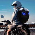 16 Inches Led Motorcycle Backpack With Programmable Full Screen Waterproof Riding Backpack For Men.