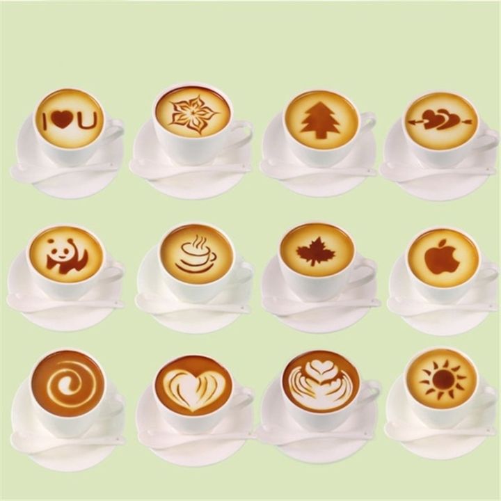 16%20Pcs/Set%20Mixed%20Style%20Cappuccino%20Iatte%20Mold%20Duster%20Cake%20Mold%20Spray,%20Coffee%20Iatte%20Mold%20Coffee%20Decor%20Coffee%20Accessories%20-%20Image%204
