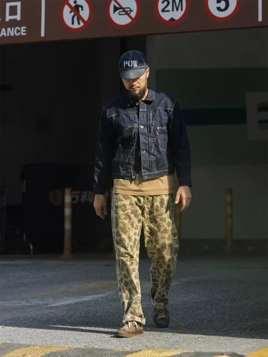 Bronson%2044806XX%20Type%201%20Denim%20Jacket%20WWII%20Model%20S506XX%20Men's%20Jean%20Jacket%20Selvedge%20-%20Image%204