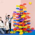 Balance Block Montessori Toys Parent Children Interactive Stacking Games Toys Tree Stacking Blocks for Age 4 5 6 Unisex Boys Gifts. 