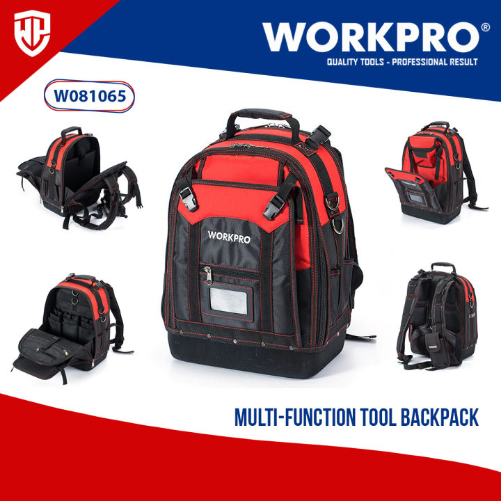 Work Pro Tools Backpack Workpro Multifunction Tool Backpack | Daraz.com.bd