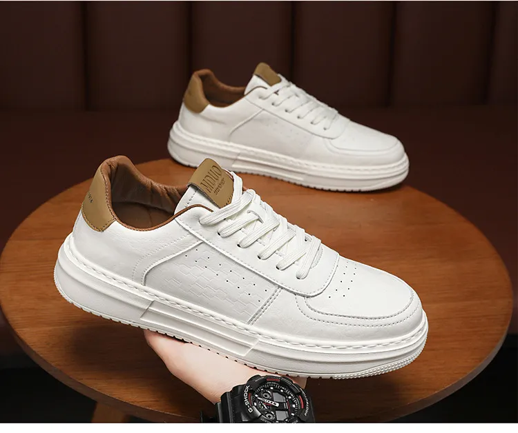 White Men's Shoes 2021 Summer The Marvin – Desert Shoes In