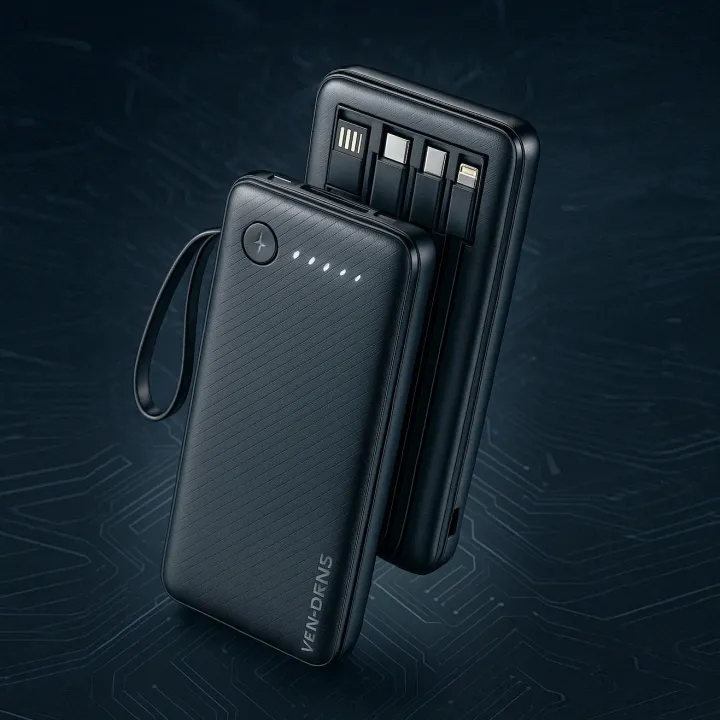 VEN-DENS%2010000mAh%20Power%20Bank%20VD-PB058%20Fast%20Charging%20Portable%20Charger%20%7C%20Dual%20USB%20Output%20%7C%20LED%20Indicator%20%7C%20Smart%20Protection%20%7C%20Slim%20&%20Lightweight%20Powerbank%20for%20Android,%20iPhone%20&%20All%20Devices%20-%20Image%209