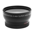 52MM 0.45 x Wide Angle Macro Lens for Nikon D3200 D3100 D5200 D5100. 