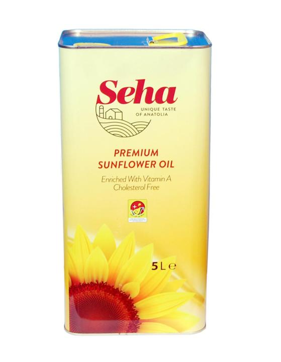 Seha Sunflower Oil 5Litre Tin