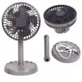 JY Super JY-2218 AC/ DC Rechargeable Moving Fan 45 Degree Rotating.
