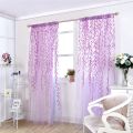 Variety of curtains Pastoral Tulle Window Curtain Drape Panel Sheer Scarfs Valances Window Scarfs Home Textile Hot. 