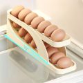 Slide-type Egg Box 1 pcs - Double-layer Automatic Egg Roller. 