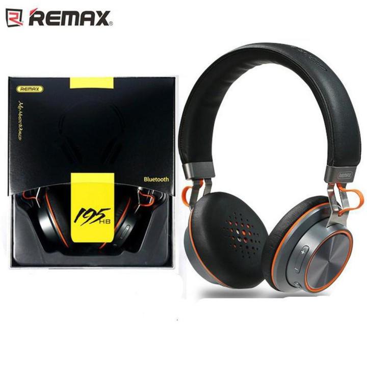Remax 195HB Bluetooth Headset - Black | Daraz.com.bd