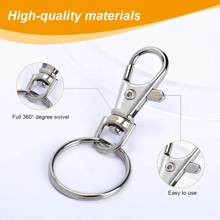 50pcs/25set%20Swivel%20Clasps%20Set%20Lanyard%20Snap%20Hooks%20with%20Key%20Chain%20Rings%20Keychain%20Clip%20Hooks%20for%20DIY%20Necklace%20Bracelet%20Chain%20Supply%20-%20Image%203
