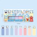 New Cute Cartoon Capybara Index Sticky Book Annotations School Supplies Capybara Note Tabs Sticker Paper Self Adhesive Calendar Marking Labels. 
