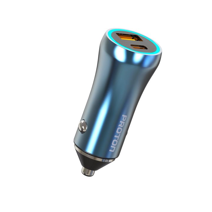 Proton Car Charger 22.5W+PD25W - 751094 with Free Delivery