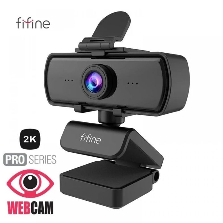 Fifine%20K420%20Webcam%201440P,%202K%20Web%20Camera%20with%20Privacy%20Cover%20&%20Tripod%20for%20Laptop%20Desktop,%20Plug%20&%20Play%204MP%20HD%20USB%20Webcam%20with%20Built-in%20Mic%20for%20Live%20Streaming,%20Zoom%20Meeting,%20Online%20Class,%20Video%20Calling%20-%20Image%202