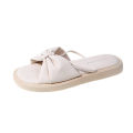 French high-end flat sandals, women's new niche fashion fairy style, wear slippers on behalf of others.