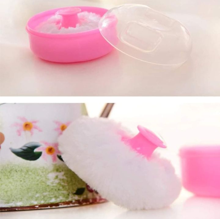 Baby%20soft%20Face%20Powder%20Puff%20Sponge%20Box%20Case%20container%20-%20Multicolor%20-%20Image%204