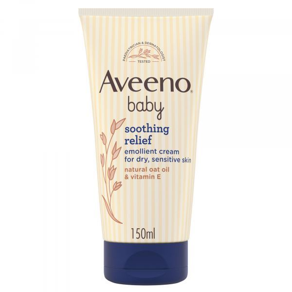 Aveeno Baby Soothing Relief Emollient Cream For Dry & Sensitive Skin - 150m