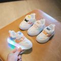 Baby Led Shoes For Boys Girls Luminous Toddler Shoes For Kids Soft Bottom Sneakers With LED Lights Glowing tenis.