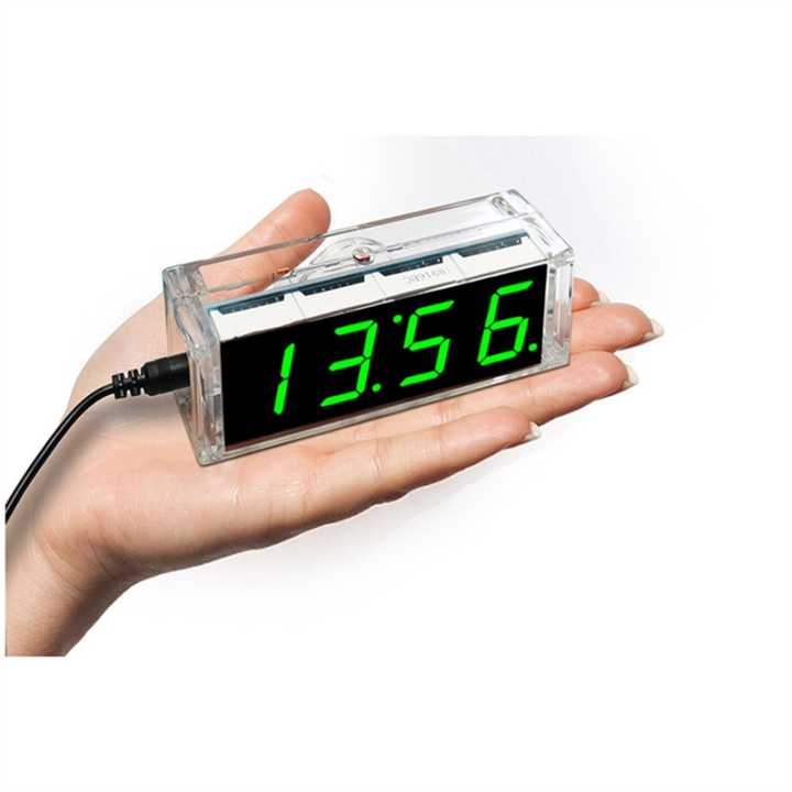 Digital%20Clock%20Kit%20Light%20Control%201%20Inch%20LED%20Digital%20Tube%2051%20Microcontroller%20Electronic%20Clock%20DIY%20Parts%20+Shell%201Set%20-%20Image%208