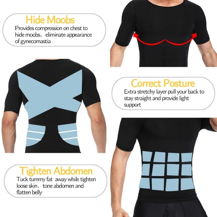 Men%20Body%20Shaper%20Toning%20T-Shirt%20Slimming%20Shapewear%20Corrective%20Posture%20Belly%20Control%20Compression%20Man%20Modeling%20Underwear%20Corset%20-%20Image%204