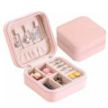 Jewelry Organizer box Display Leather Small Jewelry Box Travel Jewelry Case Boxes Portable Jewelry Box Storage Organizer Earring Holder Gifts Case for Ring Pendant Earring Necklace Bracelet. 