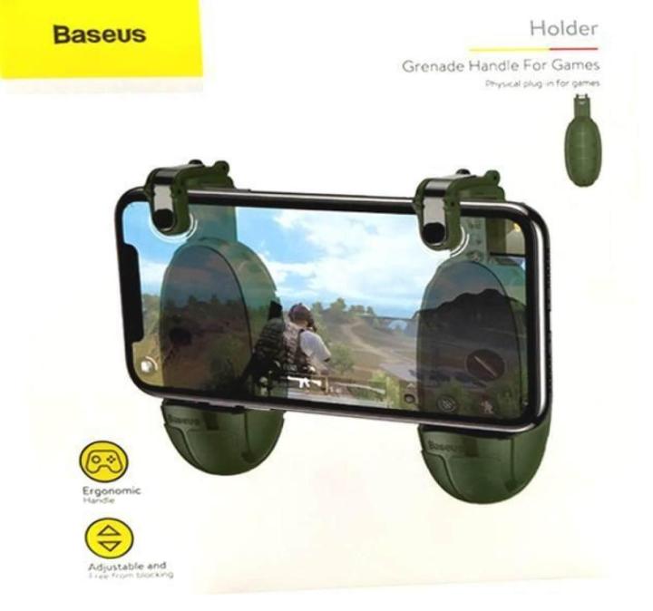 Baseus Joysticks Joypad For PUBG Mobile Game Trigger Fire Button Gamepad