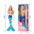 Lovely Cute Plastic Mermaid Doll Music Mermaid Princess Toy Gift for Baby Little Girl 36cm. 