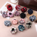 Fashion Fabric Big Rose Flower Claw Clips For Women Hair Clip Elegant Girl Hair Pins Hair Accessories Yao Store.