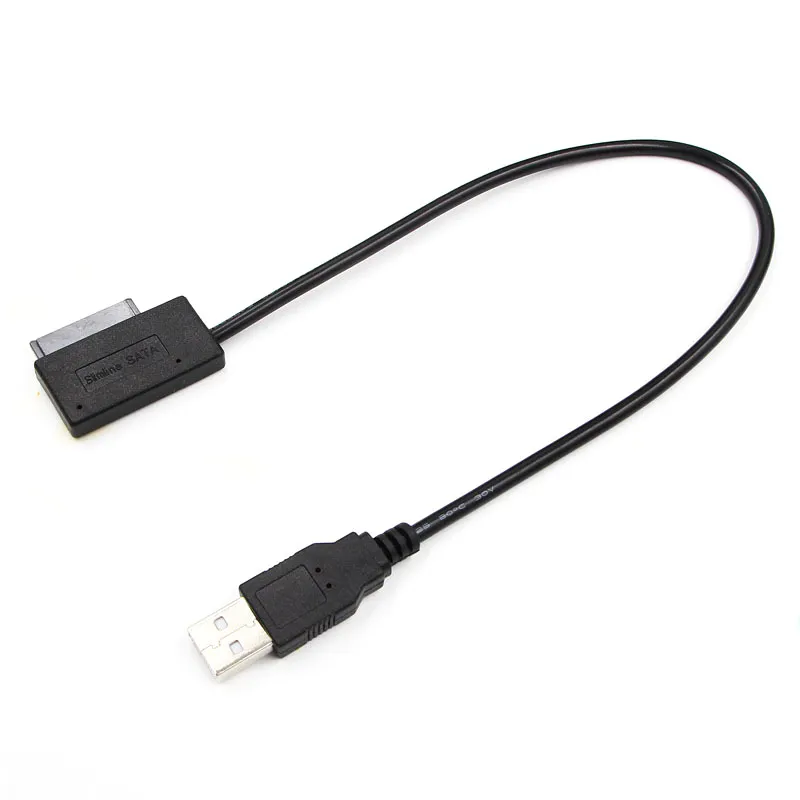 Notebook optical drive line SATA to USB adapter cable 6+7P SATA to
