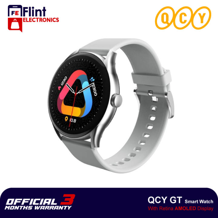 QCY%20GT%20Smart%20Watch%201.43-inch%20AMOLED%20Display%20Bluetooth%20Calling%20IPX8%20Rating%20Sports%20Modes%20Up%20to%2010%20days%20Stand%20by%20Smartwatch%20-%20Image%202