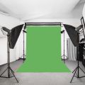 Green Screen , Blue, Black, White, Gray, Yellow Screen 5x7 feet Backdrop Background For Photography without stand 5ftx7ft  Background, perfect for television, video production Green Background Screen For Photography. 