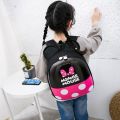 Disney Mickey mouse Minnie Children's school bag kindergarten boy girl baby backpack 2-5 minnie cute cartoon egg shell backpack. 
