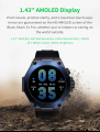 Black Shark S1 Pro Smart Watch 100% Waterproof Amoled Display Fully Washable Smartwatch with Chat GPT.