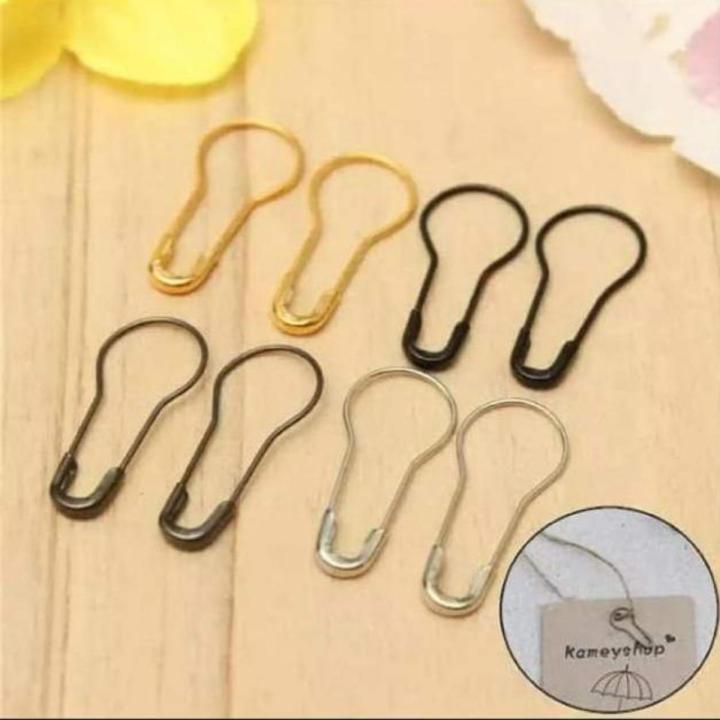 Imported coil less safety pins-100pcs pack