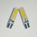 T10 Cristal 5W LED Universal High Quality Hot Selling 12V Hipper, turn signal light, corner light, parking light for Motorcycle Bike Car Scooter (2pcs). 
