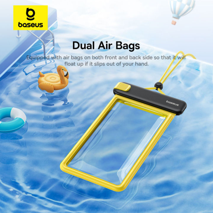Baseus%20Waterproof%20Phone%20Case%20Pouch%20Bag%20for%20iPhone%2015%2014%2013%20Pro%20Max%20Samsung%20S24%20S23%20Ultra%20Under%207.2%E2%80%98%E2%80%99%20Phone%20Swimming%20Cover%20Bag%20-%20Image%204