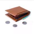 Fashion Men Short Wallets Thin Business PU Coin Purse Flap Money Bags. 
