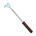 FORIDE Disc Golf Retriever Disc Golf Grabber 10 Feet Portable Telescoping Pole with Durable Hook for Outdoor Flying Disc.