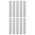 10pcs Aluminum Round Tube 50mm Length 8mm OD 6mm Inner Dia Seamless Tubing 6100. 